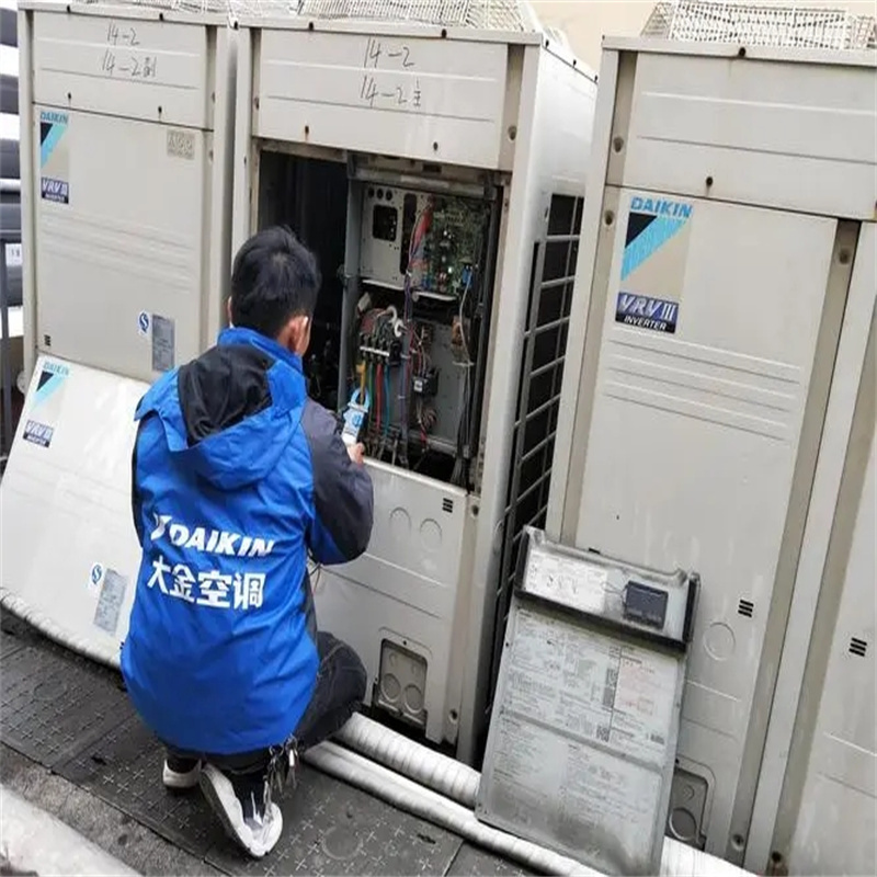 深圳南山桃园柜机空调跳闸故障维修